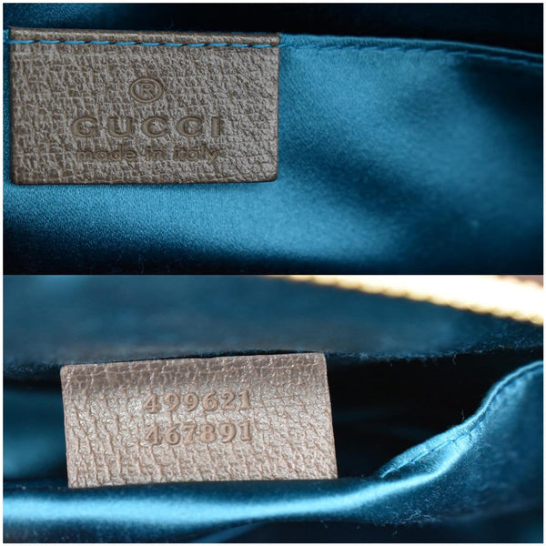 GUCCI Ophidia Small GG Supreme Canvas Shoulder Bag Beige 499621