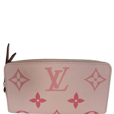 LOUIS VUITTON Empreinte Monogram By The Pool Zippy Wallet Rose Pink