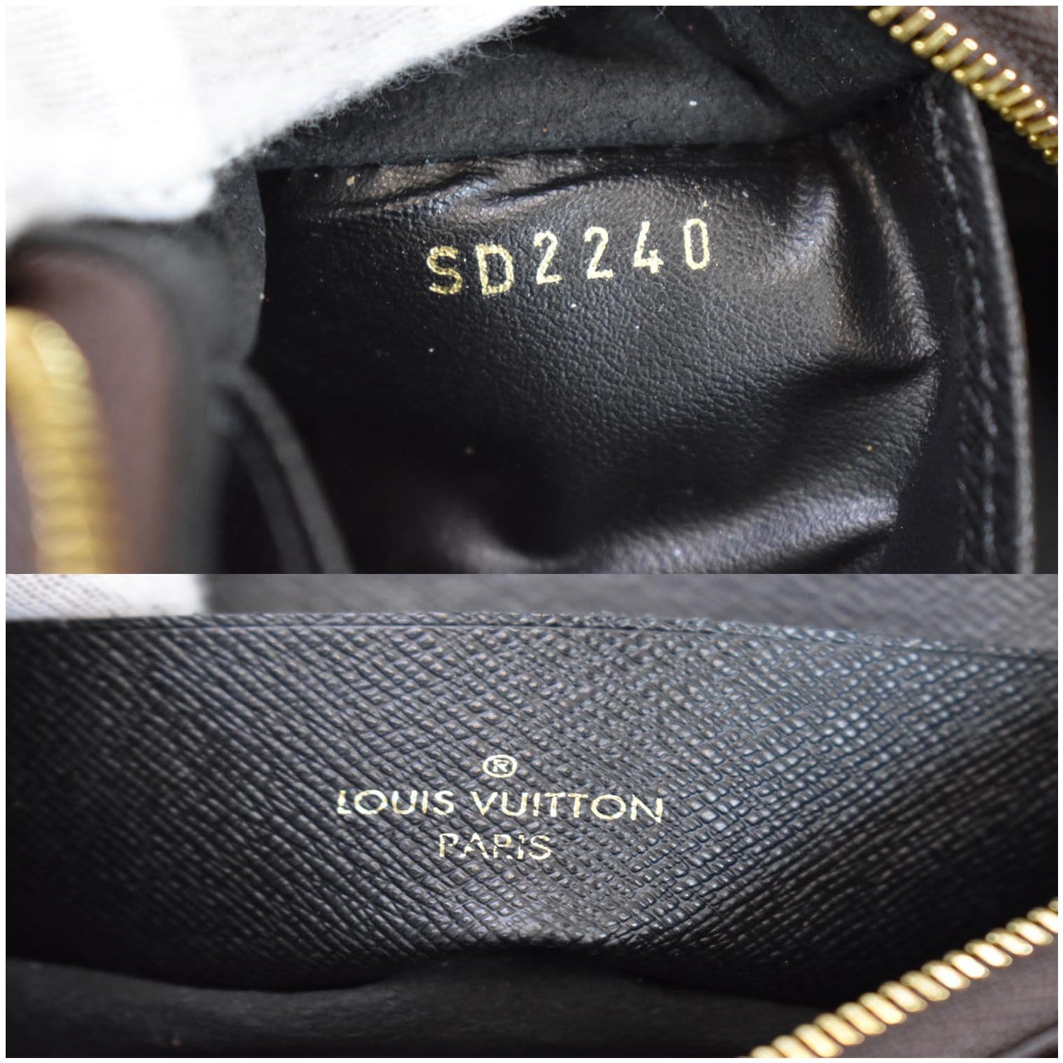 Preloved Louis Vuitton Giant Monogram Double Zip Pochette MI4230 092623