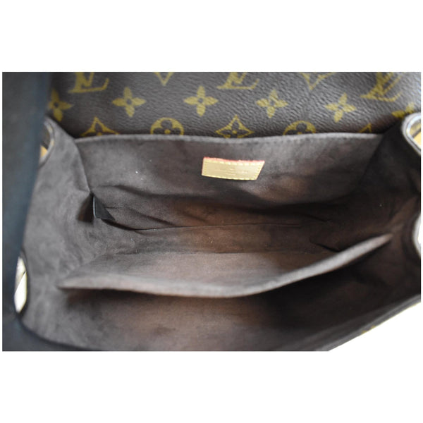 LOUIS VUITTON Metis Pochette Monogram Canvas Crossbody Bag Brown