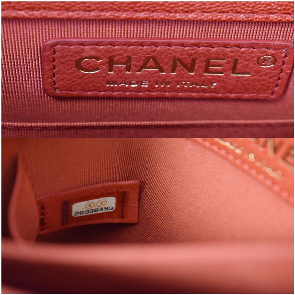 Chanel North-South Boy Leather Shoulder Bag - made in Italy