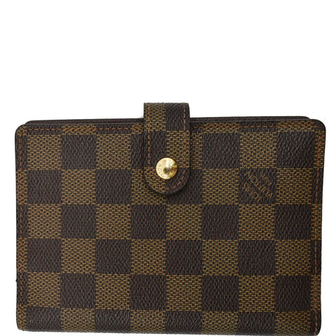 LOUIS VUITTON Agenda PM Damier Ebene Planner Cover Brown