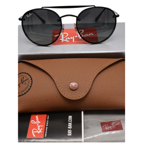 RAY-BAN RB3614N 148/11 Demi Gloss Black Sunglasses Grey Gradient Lens