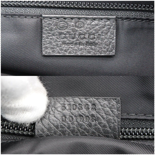 GUCCI GG Monogram Nylon Small Messenger Bag Black 510342