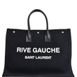 YVES SAINT LAURENT Rive Gauche Leather Tote Bag Black