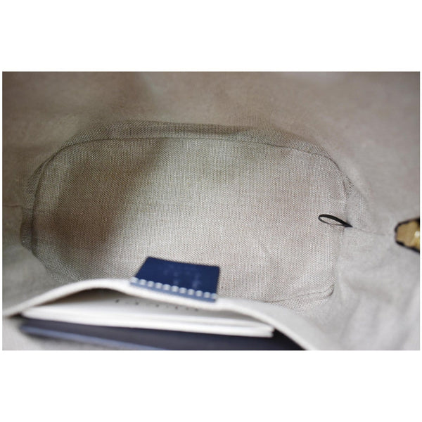 GUCCI Mini Dome Micro Guccissima Leather Crossbody Bag Blue 449654