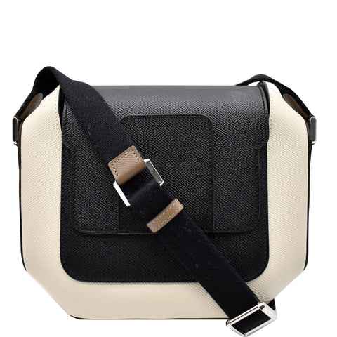 HERMES Octogone 23 Epsom Leather Shoulder Bag Tri-color - 20% OFF