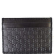 Gucci Microguccissima Leather Card Case Black