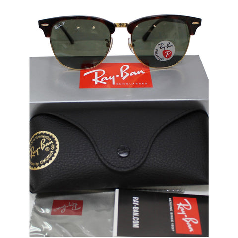 RAY-BAN RB3016F 990/58 55 Sunglasses Green Classic G-15 Polarized Lens