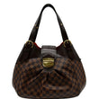 LOUIS VUITTON Sistina GM Damier Ebene Shoulder Bag Brown
