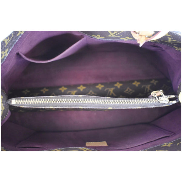 Louis Vuitton Montaigne GM Monogram Canvas interior view Bag