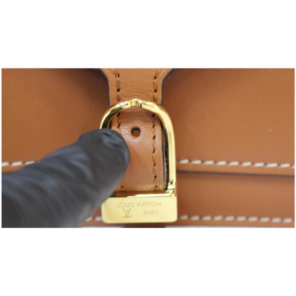 Louis Vuitton Biface Shoulder Bag gold buckle