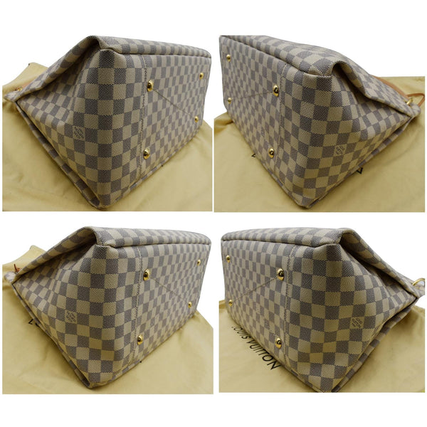 Preloved Louis Vuitton Artsy MM Damier Azur Hobo Bag