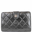 Chanel CC Lambskin Leather Bifold Wallet Men | Women