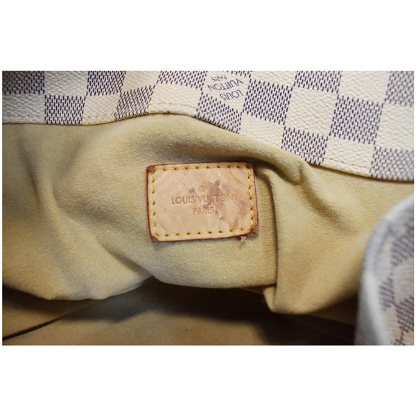 Louis Vuitton Artsy MM Damier Azur Shoulder Bag Women - PARIS bag tag