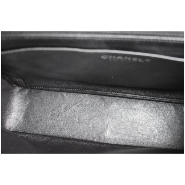 CHANEL Jumbo Classic Single Flap Caviar Leather Shoulder Bag Black