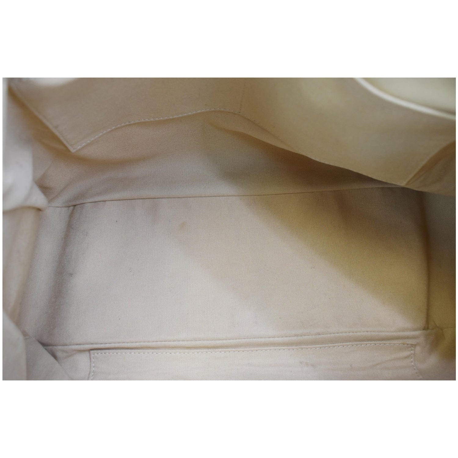Louis Vuitton Damier Ebene Siracusa GM N41111 White Cloth ref