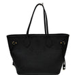 LOUIS VUITTON Neverfull MM Monogram Empreinte Tote Bag Black