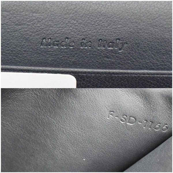 Celine Pocket Envelope Leather Shoulder Bag Multicolor code 