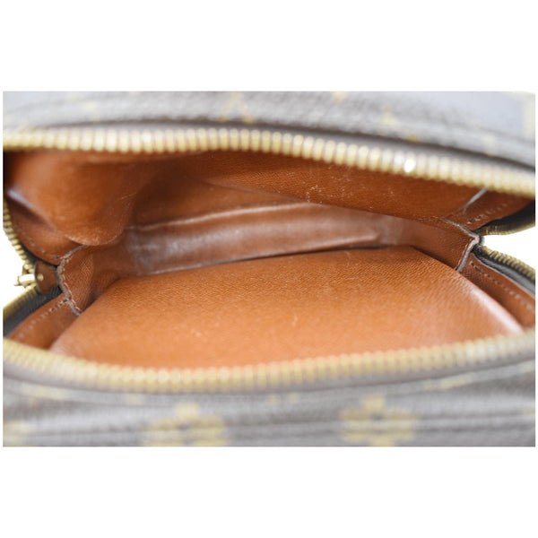 LOUIS VUITTON Amazone Monogram Canvas Crossbody Bag Brown