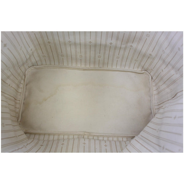 Louis Vuitton Neverfull GM Damier Azur Tote Shoulder - deep interior