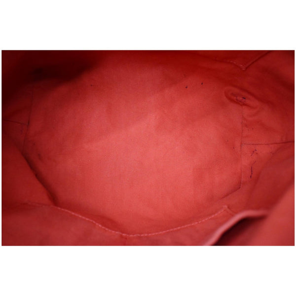 Louis Vuitton Siena PM Damier Ebene Shoulder Bag interior view