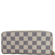 Louis Vuitton Damier Azur Clemence Women Wallet - bag front view