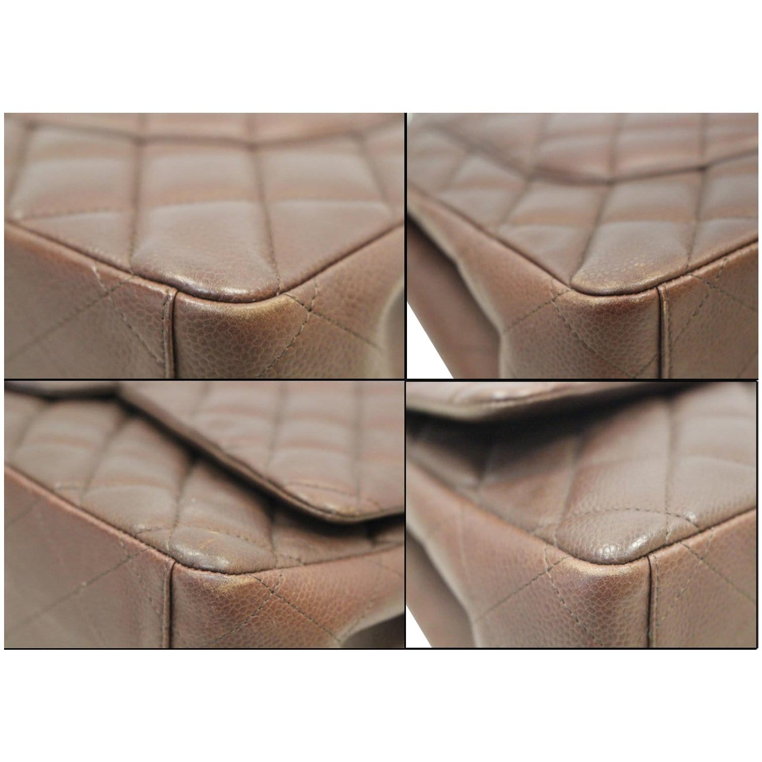 brown quilted chanel bag