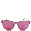 CHRISTIAN DIOR 49 MM Pink Shield Sunglasses DIORCOLORQUAKE2MU1