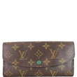 Louis Vuitton Emilie Monogram Canvas Wallet Brown | Shop Now