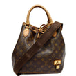 LOUIS VUITTON Eden Neo Monogram Canvas Shoulder Bag Brown