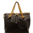 LOUIS VUITTON Palermo GM Monogram Canvas Tote Bag Brown