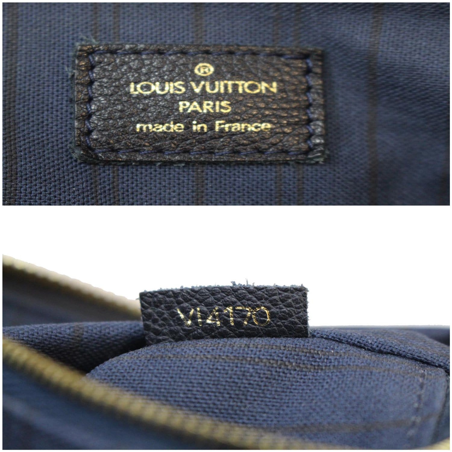 Louis Vuitton Néo Alma PM, Empreinte, Black GHW - Laulay Luxury