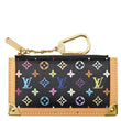 LOUIS VUITTON Pochette Key Cles Monogram Coin Case Multicolor
