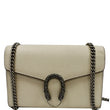 GUCCI Dionysus Mini Leather Chain Shoulder Bag Off White 401231