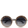 JIMMY CHOO Grey Gradient Round Sunglasses GOTHA/S 509C 50 - Final Sale