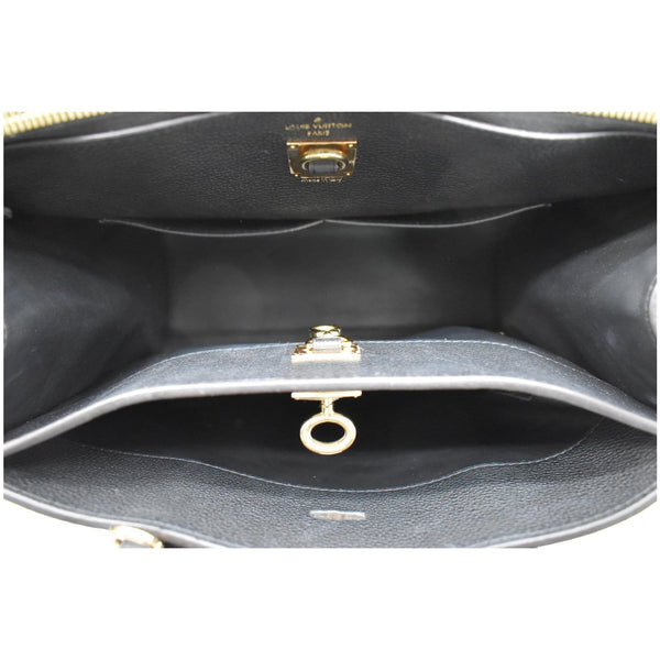 Louis Vuitton City Steamer MM Leather Handbag inside view