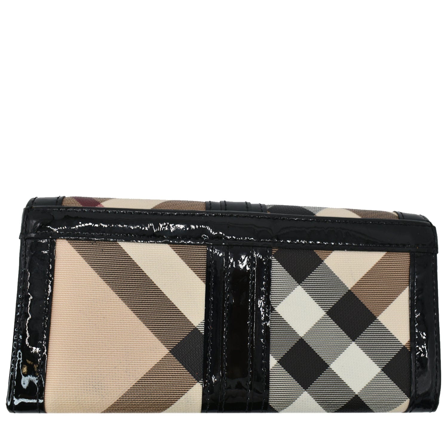Burberry Nova Check and Patent Wallet