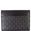 GUCCI Microguccissima Card Case Black 476010