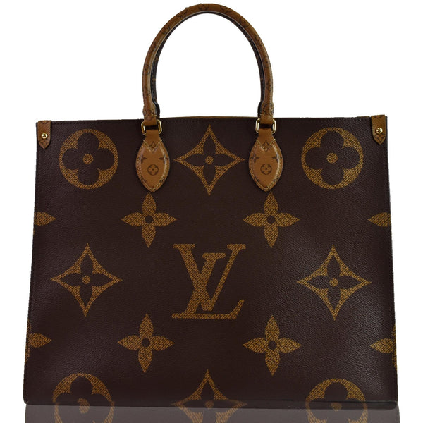 Louis Vuitton Onthego GM Reverse Monogram Giant Bag - lv logo printed