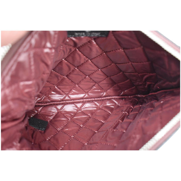 CHANEL Caviar Leather O-Case Zip Pouch Black