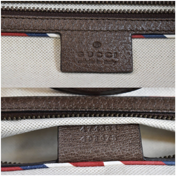 GUCCI Courrier Soft GG Supreme Tote Bag Beige 474083