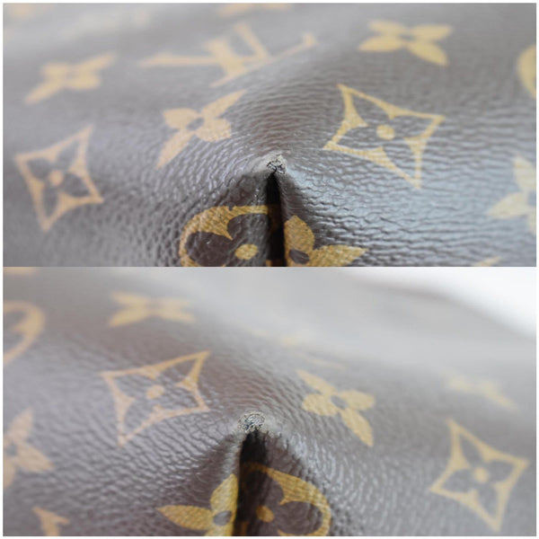 Louis Vuitton Graceful MM Monogram Canvas Bag corner seams