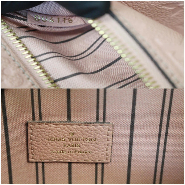 LV Metis Pochette Empreinte Leather Crossbody Bag tags