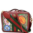 GUCCI Ophidia Flora Web Small Top Handle Shoulder Bag Red 550622