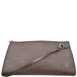 LOUIS VUITTON Moka Pochette Epi Leather Accessoires Pouch Brown