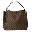 LOUIS VUITTON Graceful MM Damier Ebene Shoulder Bag Brown - Hot Deals