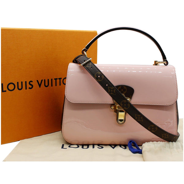 Louis Vuitton Cherrywood PM Patent Shoulder Strap Bag