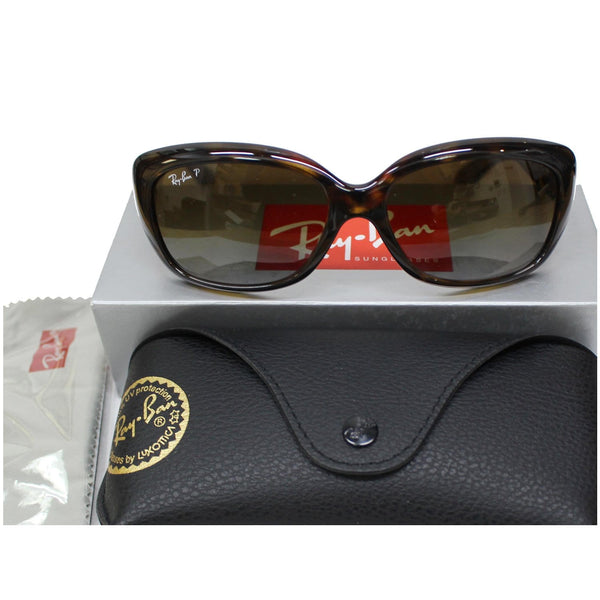RAY-BAN RB4101 710/T5 58 Sunglasses Brown Gradient Polarized Lens
