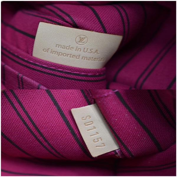 LOUIS VUITTON Neverfull GM Monogram Canvas Pochette Wristlet Pouch Fuchsia